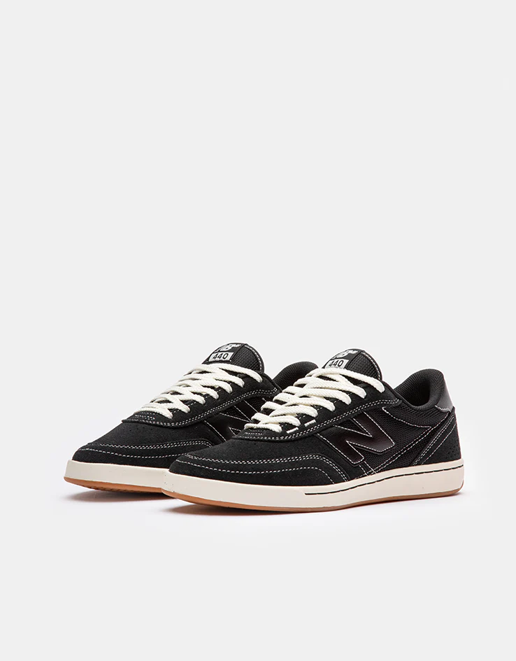 New Balance Numeric 440 Skate Shoes - Black/Sea Salt - Image 4