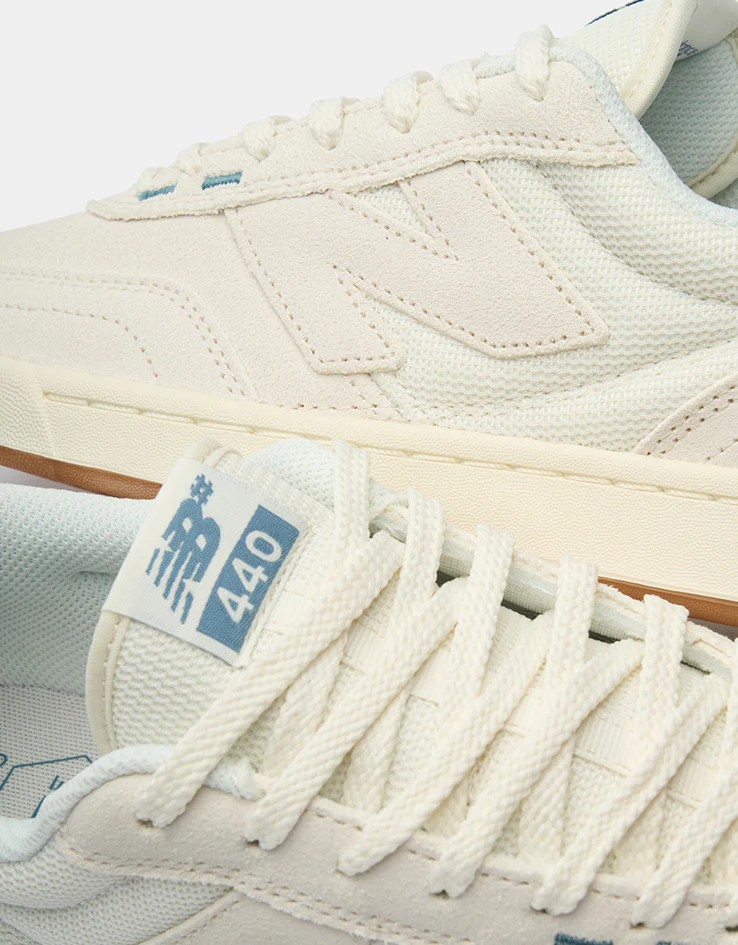 New Balance Numeric 440 Skate Shoes - Sea Salt/Green - Image 5