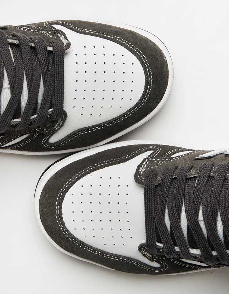 New Balance Numeric 480 Skate Shoes - Dark Grey/White - Image 8