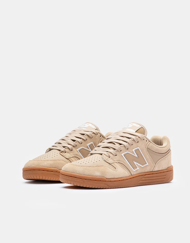 New Balance Numeric 480 Skate Shoes - Tan/Gum - Image 3