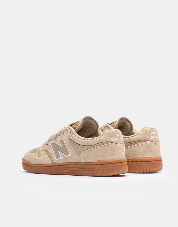 New Balance Numeric 480 Skate Shoes - Tan/Gum - Image 4