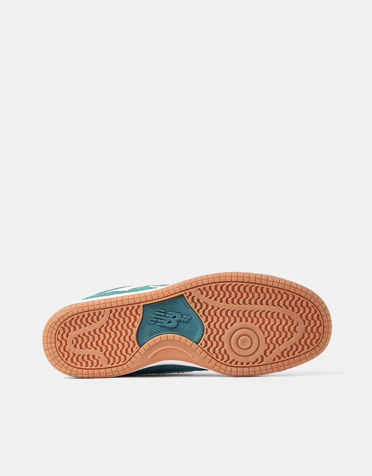 New Balance Numeric 480 Skate Shoes - Vintage Teal/White - Image 2
