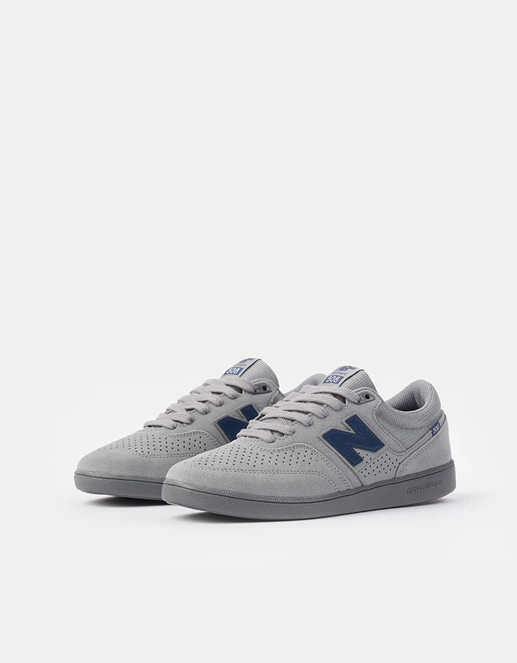 New Balance Numeric 508 Brandon Westgate Skate Shoes - Grey/Navy - Image 3