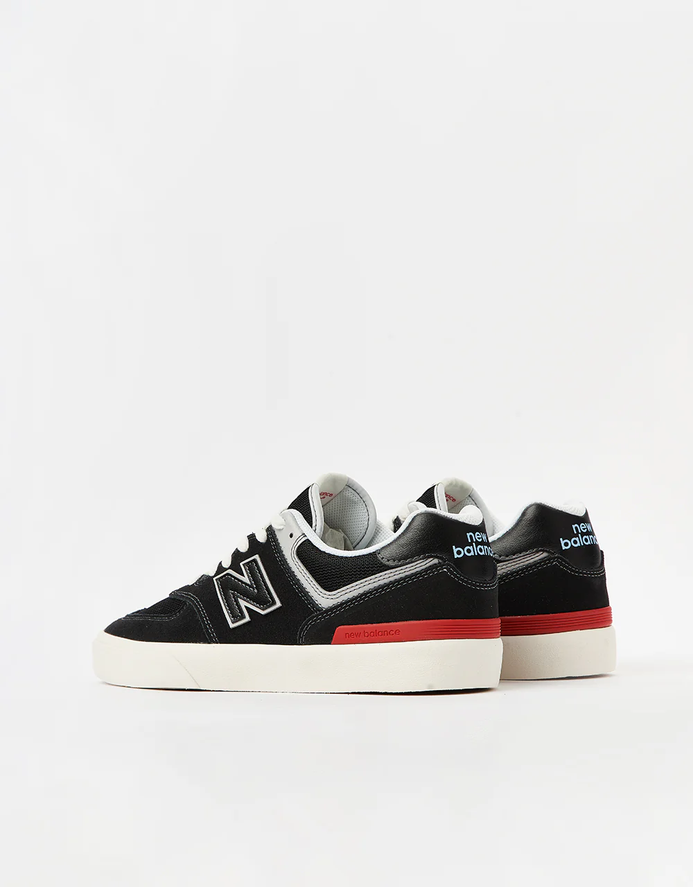 New Balance Numeric 574 Skate Shoes - Black/Grey - Image 5
