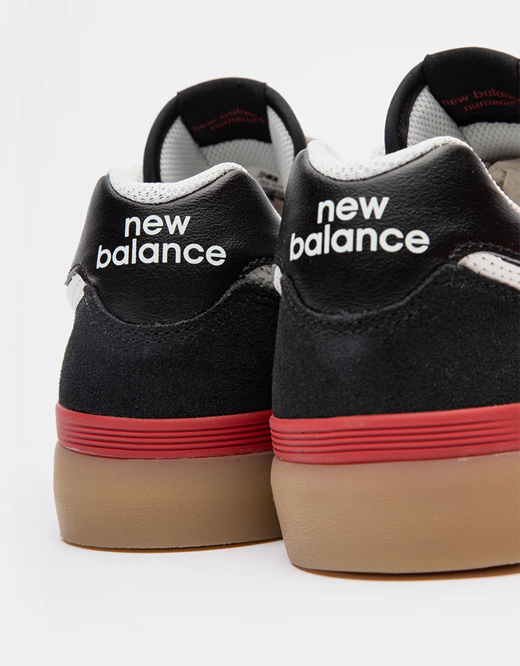 New Balance Numeric 574 Skate Shoes - Black/White - Image 5