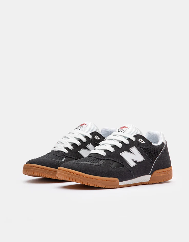 New Balance Numeric 600 Tom Knox Skate Shoes - Dark Grey/White - Image 3