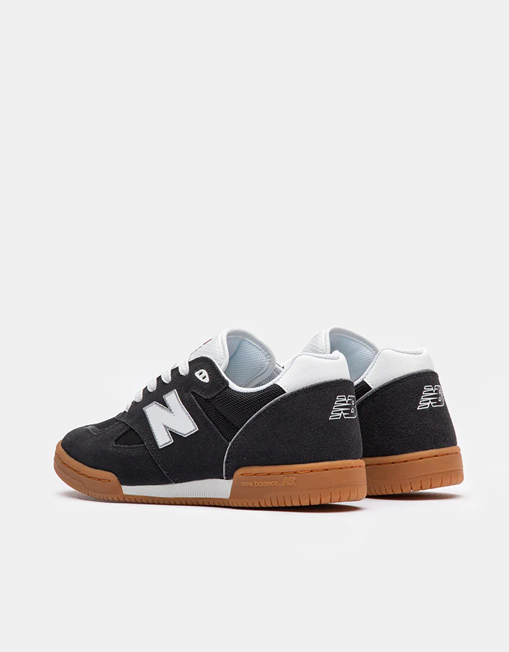 New Balance Numeric 600 Tom Knox Skate Shoes - Dark Grey/White - Image 4
