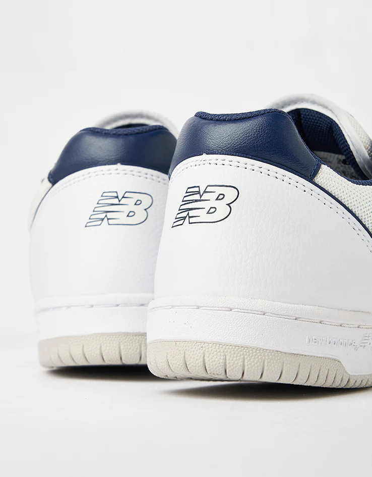 New Balance Numeric 600 Tom Knox Skate Shoes - White/Navy - Image 6
