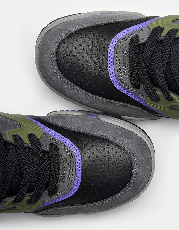 New Balance Numeric 770 Skate Shoes - Grey/Olive Purple-Black - Image 8