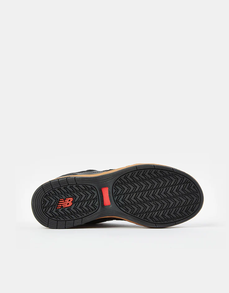 New Balance Numeric 808 Lite Tiago Lemos Skate Shoes - Black/Gum - Image 2