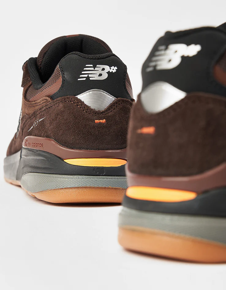 New Balance Numeric 933 Andrew Reynolds Skate Shoes - Brown/Black - Image 6