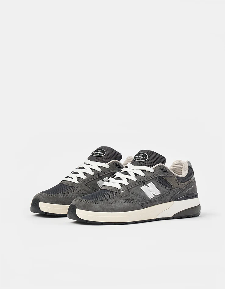 New Balance Numeric 933 Andrew Reynolds Skate Shoes - Dark Grey/White - Image 3