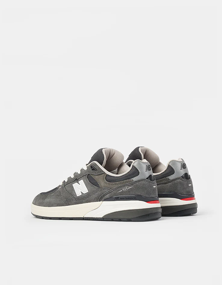 New Balance Numeric 933 Andrew Reynolds Skate Shoes - Dark Grey/White - Image 4