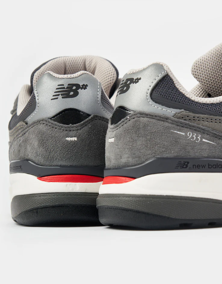 New Balance Numeric 933 Andrew Reynolds Skate Shoes - Dark Grey/White - Image 7