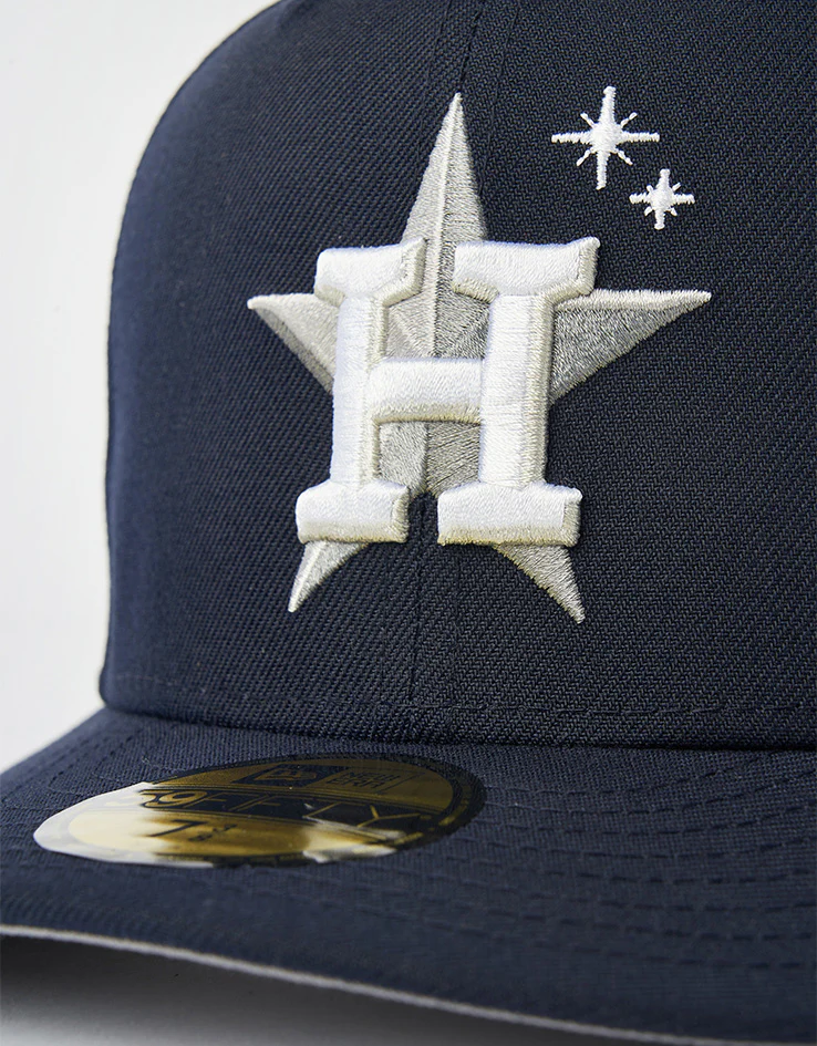 New Era Houston Astros Planet Icon 59FIFTY® PC Fitted Cap - Navy - Image 2