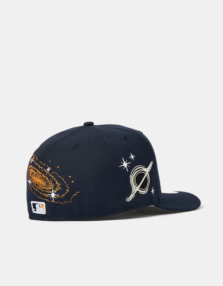 New Era Houston Astros Planet Icon 59FIFTY® PC Fitted Cap - Navy - Image 5