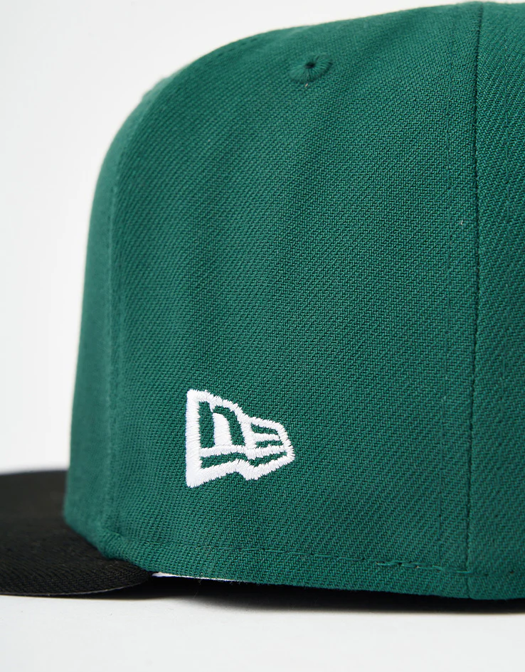 New Era New York Mets Visor Clip 59Fifty® Fitted Cap - Emerald Green/Black - Image 3
