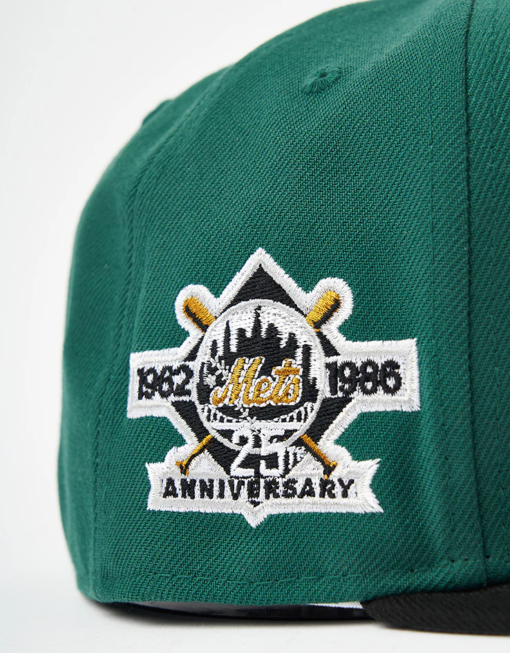New Era New York Mets Visor Clip 59Fifty® Fitted Cap - Emerald Green/Black - Image 5
