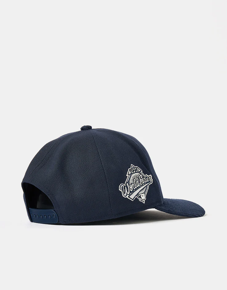 New Era New York Yankees MLB Cooperstown Cord 19TWENTY® Snapback Cap - Navy - Image 4