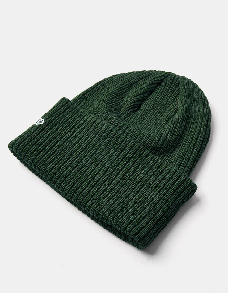 New Era New York Yankees Wide Cuff Beanie - Dark Green - Image 3