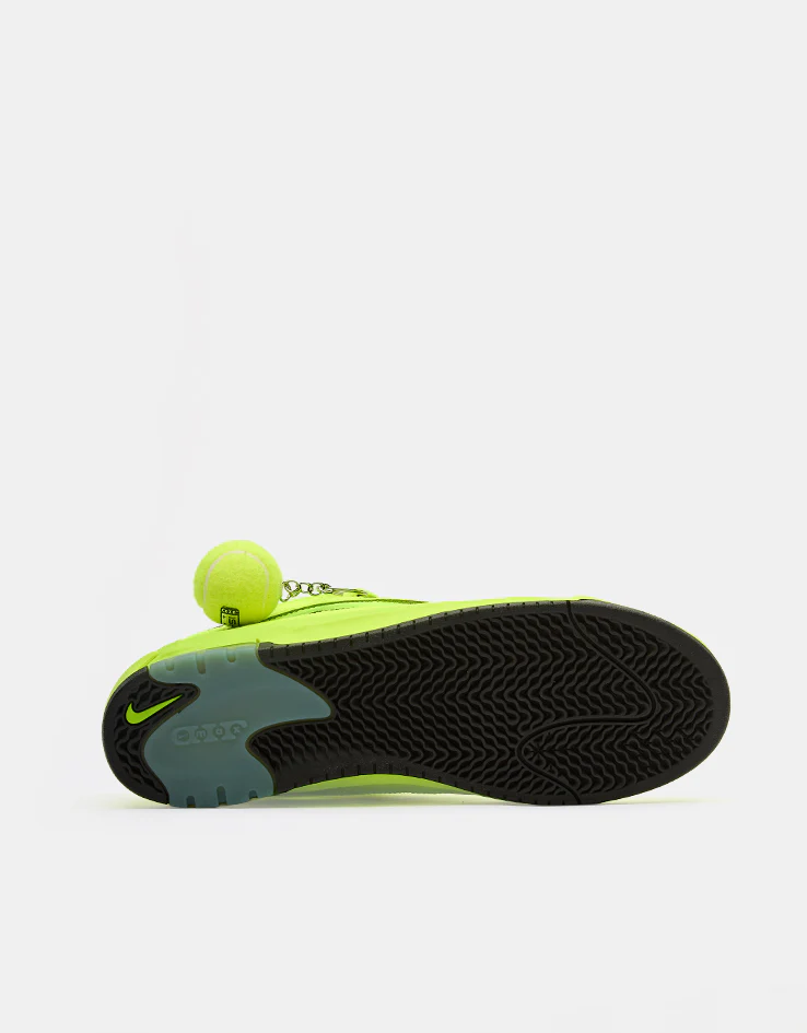 Nike SB Air Max Ishod Premium Skate Shoes - Volt/Black-Volt-Black - Image 10