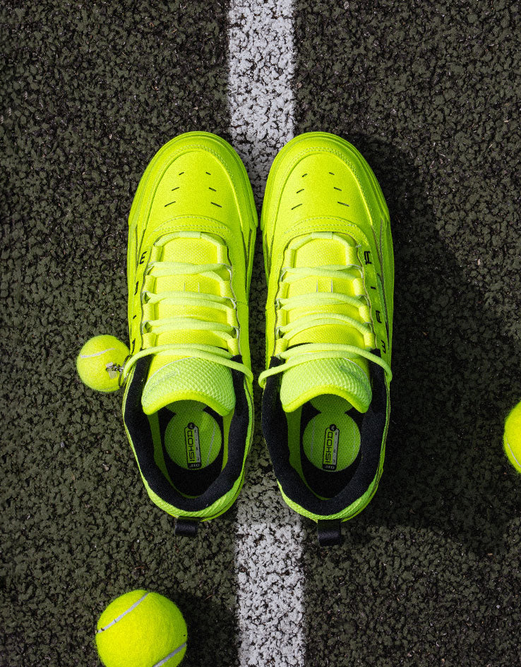 Nike SB Air Max Ishod Premium Skate Shoes - Volt/Black-Volt-Black - Image 3