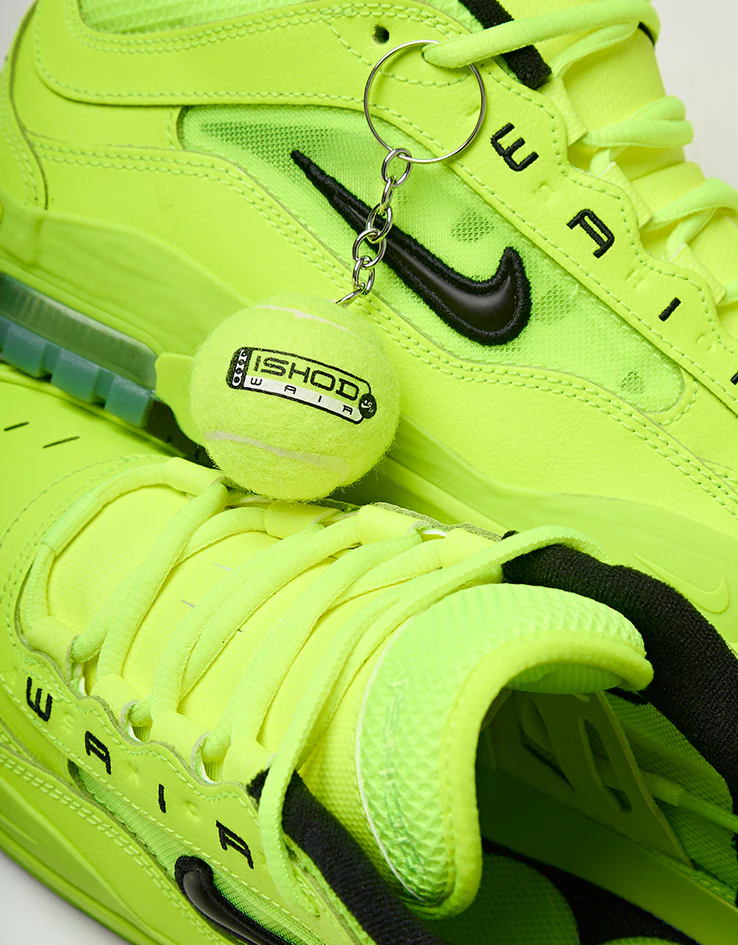 Nike SB Air Max Ishod Premium Skate Shoes - Volt/Black-Volt-Black - Image 7
