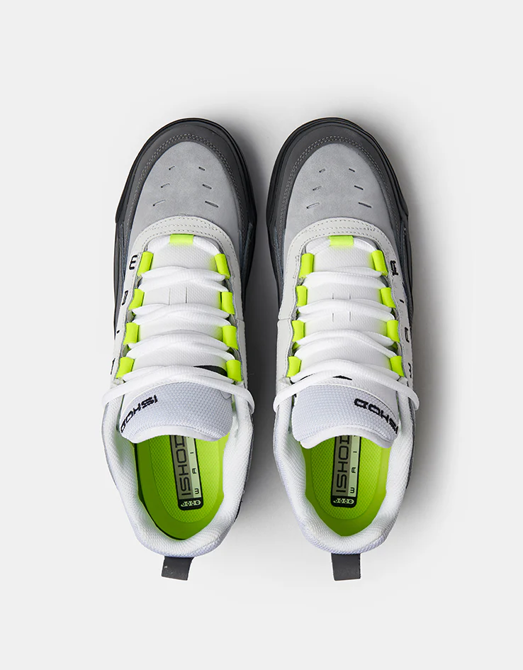 Nike SB Air Max Ishod Skate Shoes - Black/Neon Yellow-Anthracite-Lt Graphite - Image 3