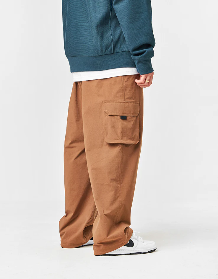 Nike SB Belted Kearny Cargo Pant - Mosswood Brown/White - Image 2