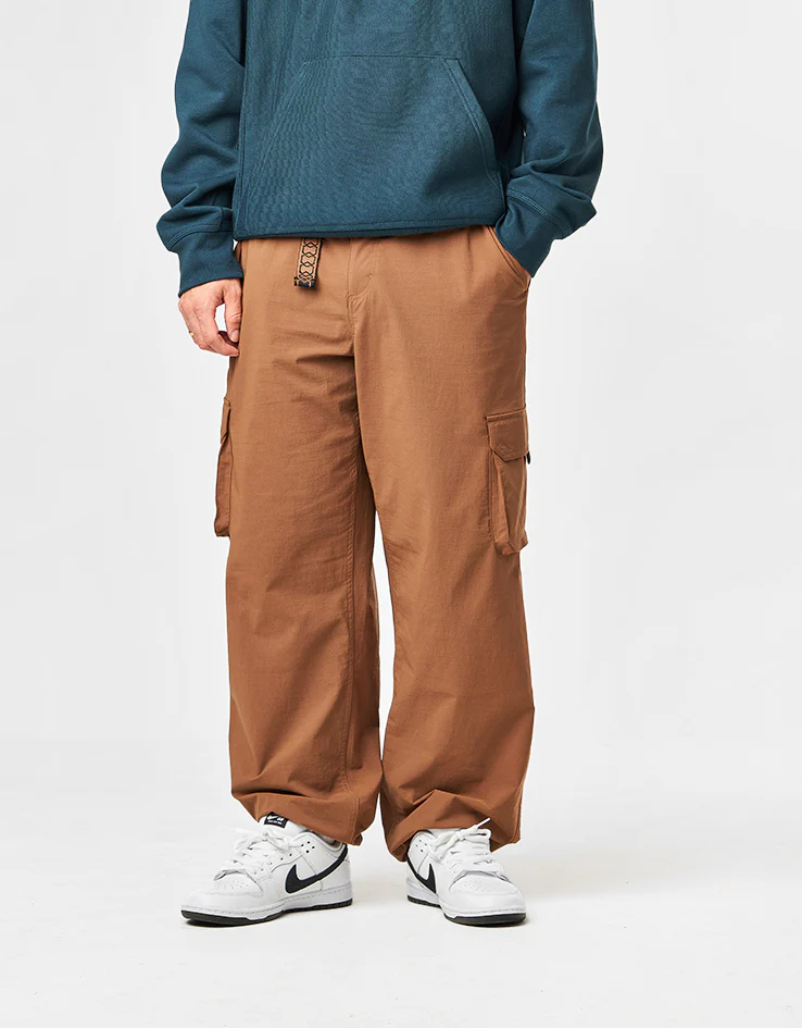 Nike SB Belted Kearny Cargo Pant - Mosswood Brown/White - Image 9