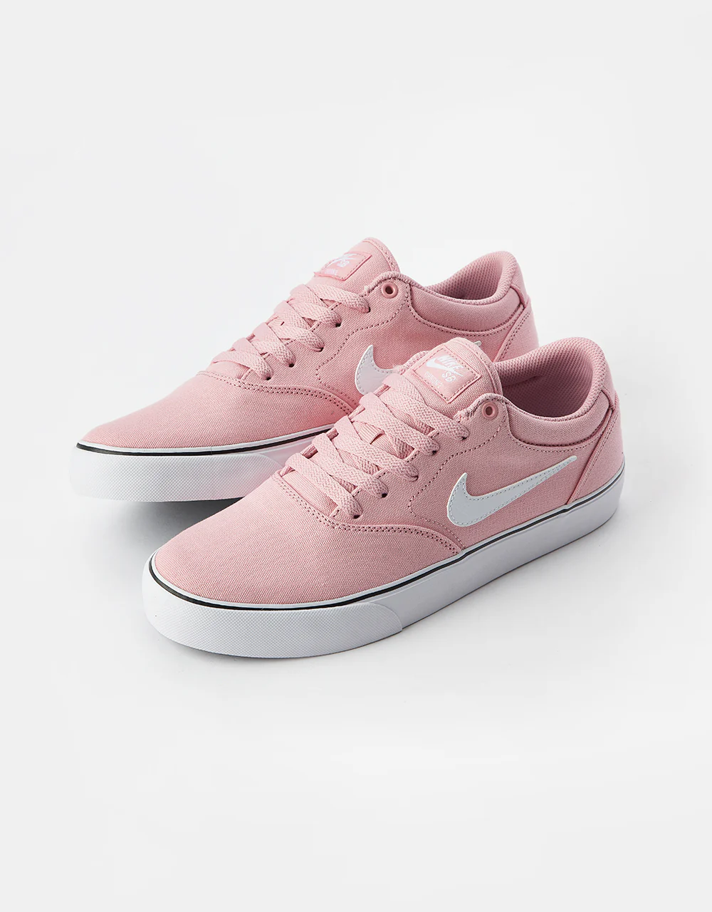 Nike SB Chron 2 Canvas Skate Shoes - Pink Glaze/White-Pink Glaze-Black - Image 5