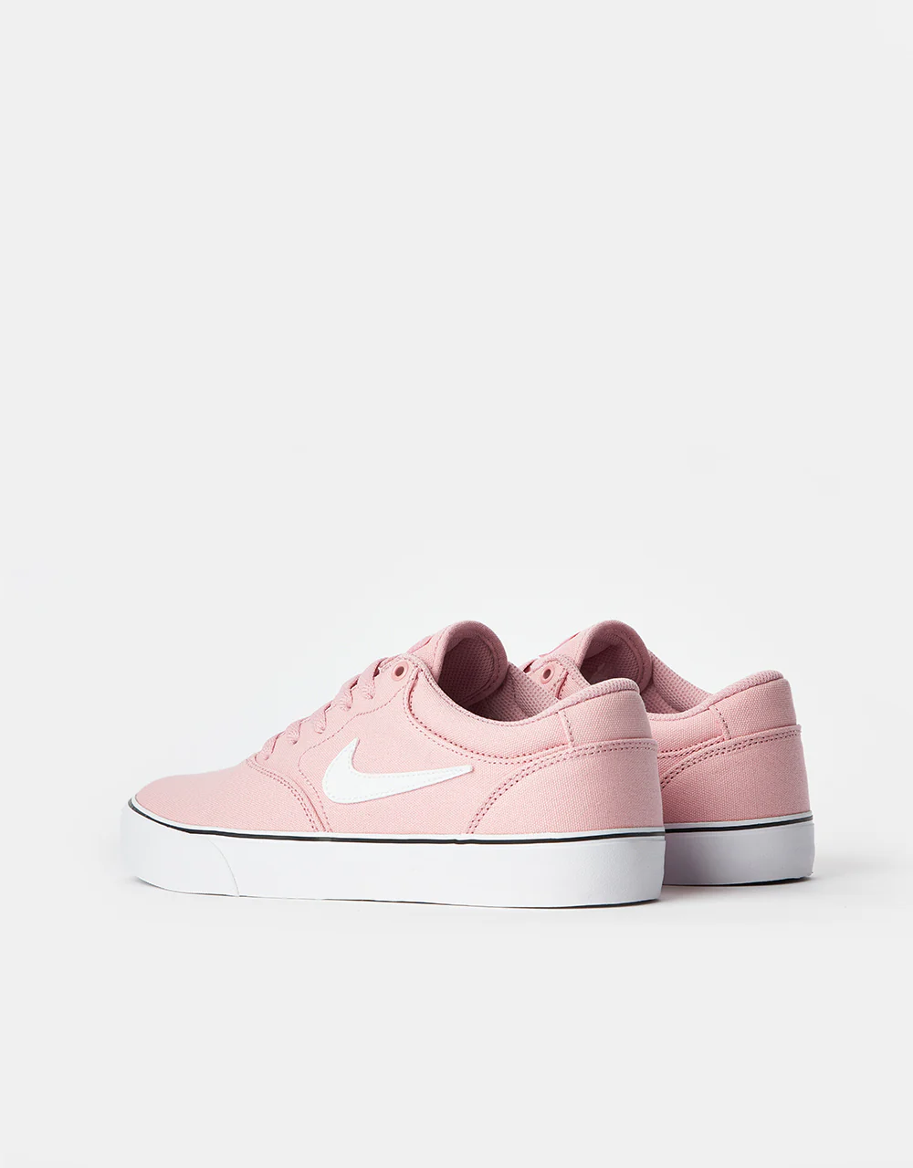 Nike SB Chron 2 Canvas Skate Shoes - Pink Glaze/White-Pink Glaze-Black - Image 7
