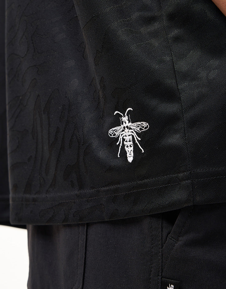 Nike SB Dri-Fit Jacquard Jersey - Black/Black/White - Image 7