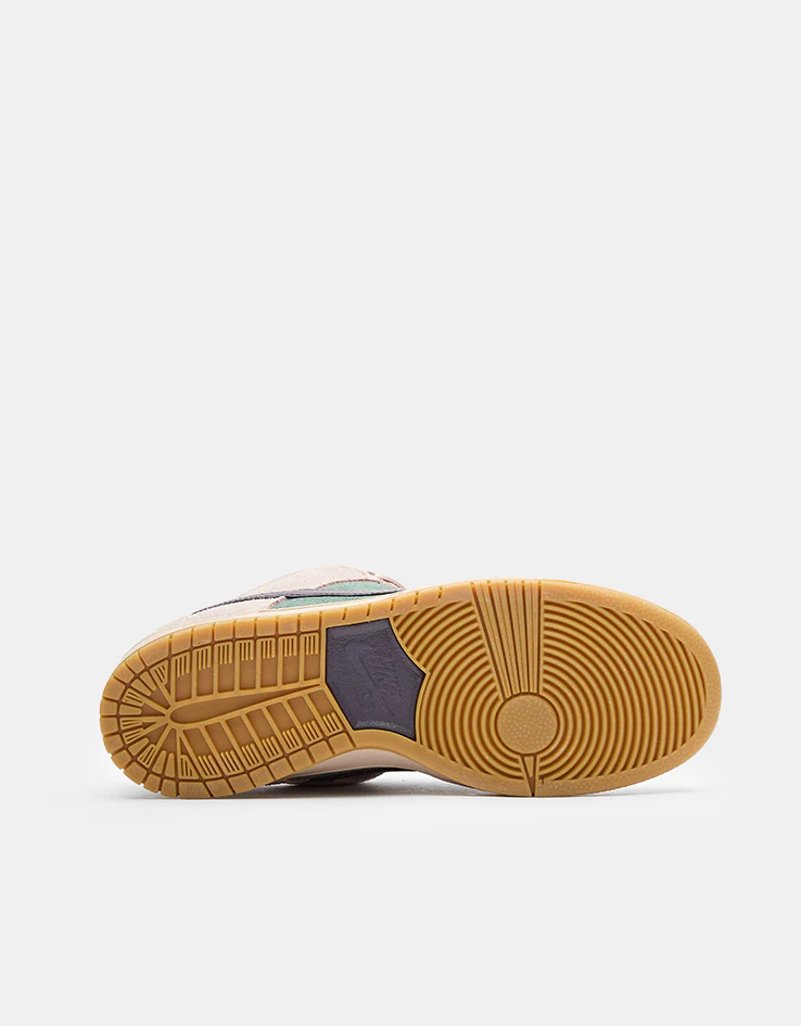 Nike SB Dunk Low Pro Skate Shoes - Mineral Slate/Dark Raisin/Particle Rose - Image 7