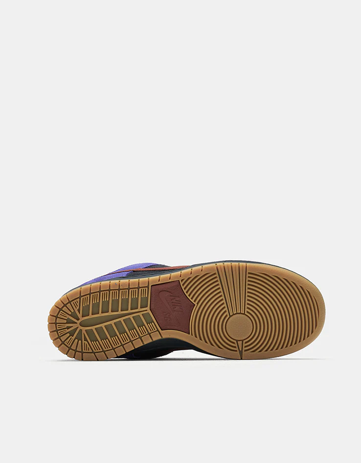Nike SB Dunk Low Pro Skate Shoes - Persian Violet/Cinnamon-Off Noir - Image 7