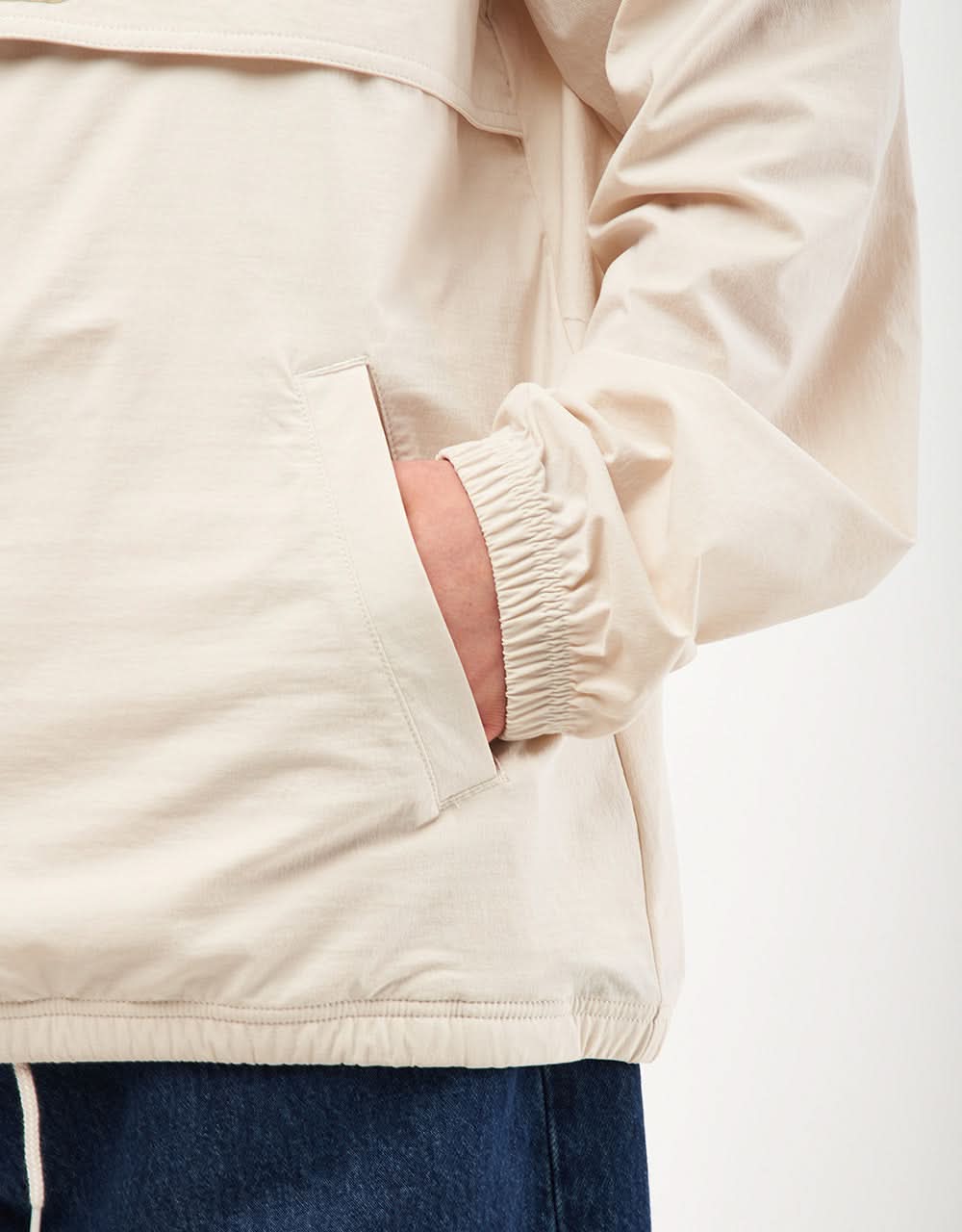 Nike SB Essential Anorak Jacket - Light Orewood Brown/Khaki - Image 9