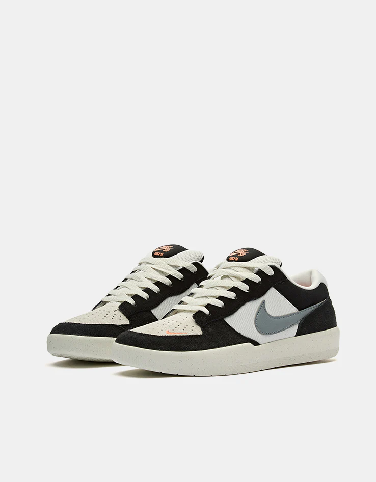 Nike SB Force 58 Skate Shoes - Black/Cool Grey-Summit White-Sail - Image 4