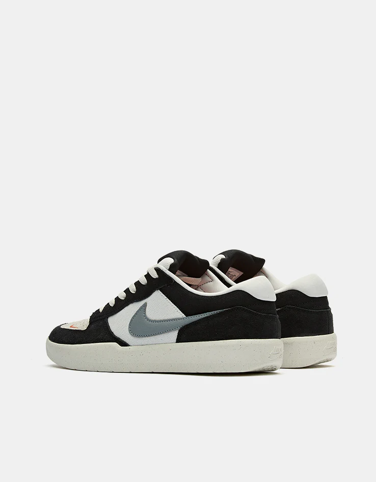 Nike SB Force 58 Skate Shoes - Black/Cool Grey-Summit White-Sail - Image 5