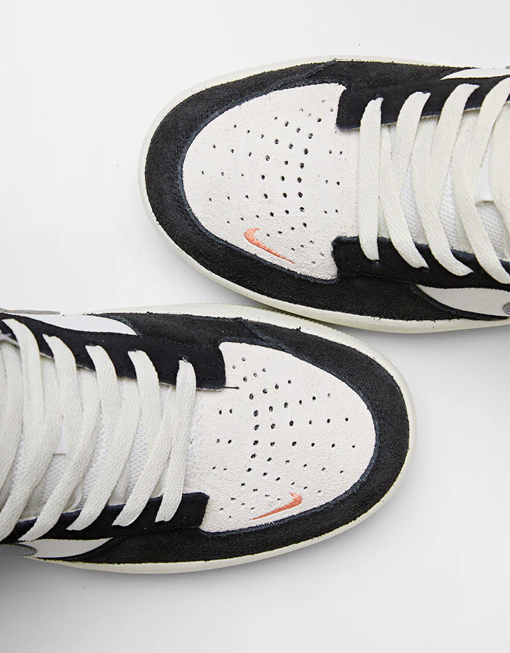 Nike SB Force 58 Skate Shoes - Black/Cool Grey-Summit White-Sail - Image 8