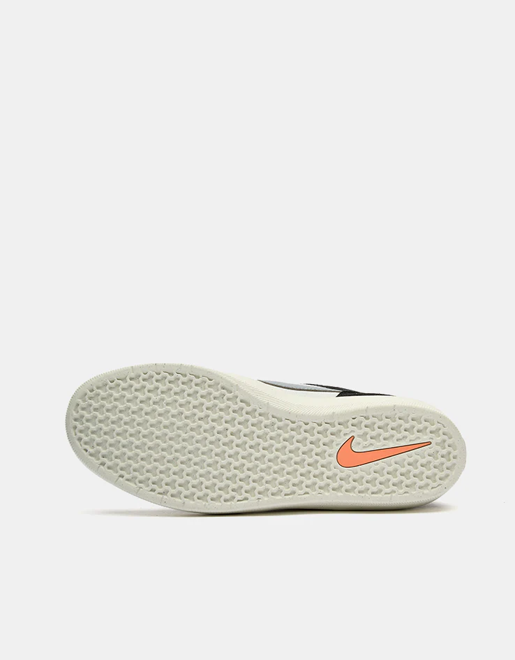 Nike SB Force 58 Skate Shoes - Black/Cool Grey-Summit White-Sail - Image 9
