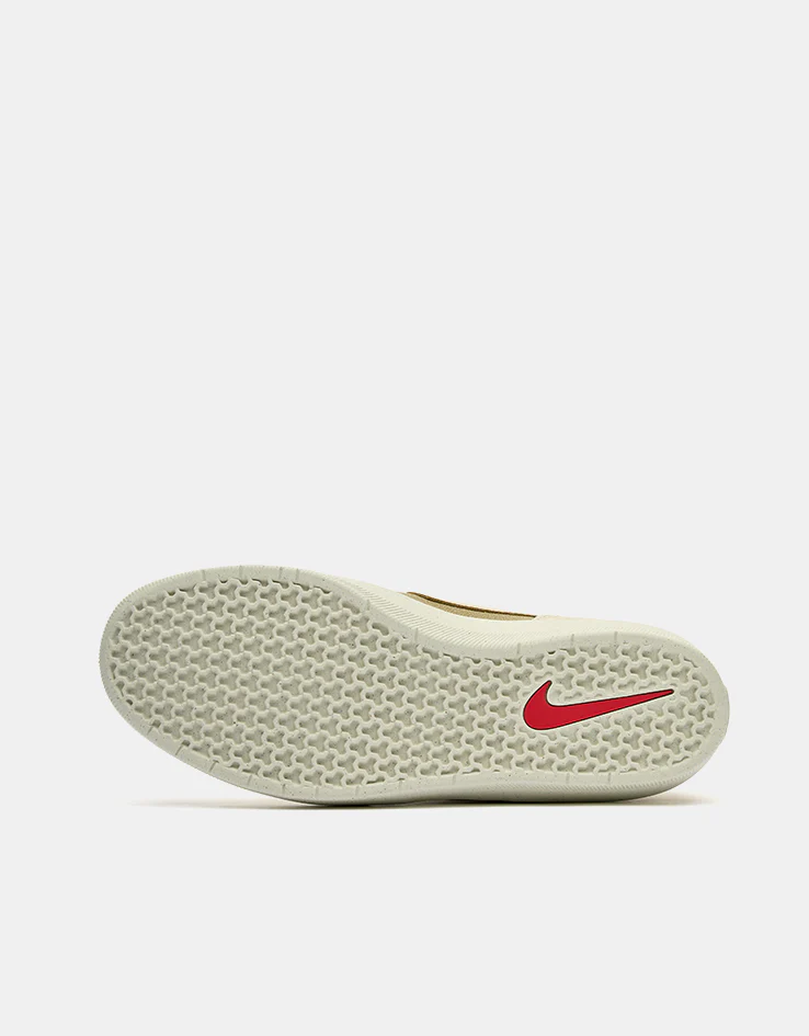 Nike SB Force 58 Skate Shoes - Coconut Milk/Linen-Neutral Olive - Image 7