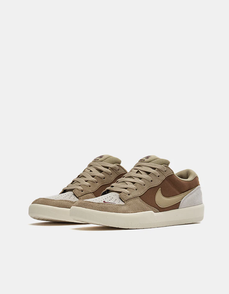 Nike SB Force 58 Skate Shoes - Lt British Tan/Parachute Beige - Image 3