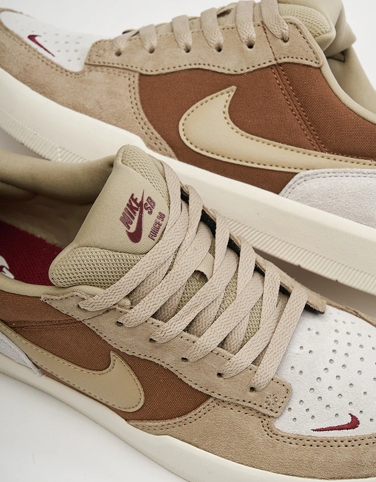 Nike SB Force 58 Skate Shoes - Lt British Tan/Parachute Beige - Image 5