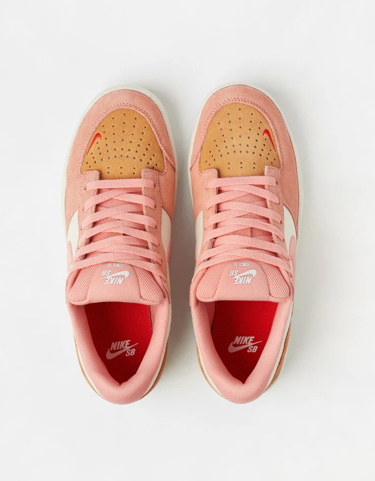 Nike SB Force 58 Skate Shoes - Pale Ivory/Apricot Agate-Copper Moon - Image 2