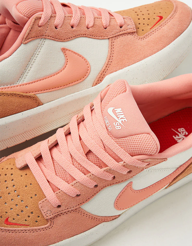 Nike SB Force 58 Skate Shoes - Pale Ivory/Apricot Agate-Copper Moon - Image 8