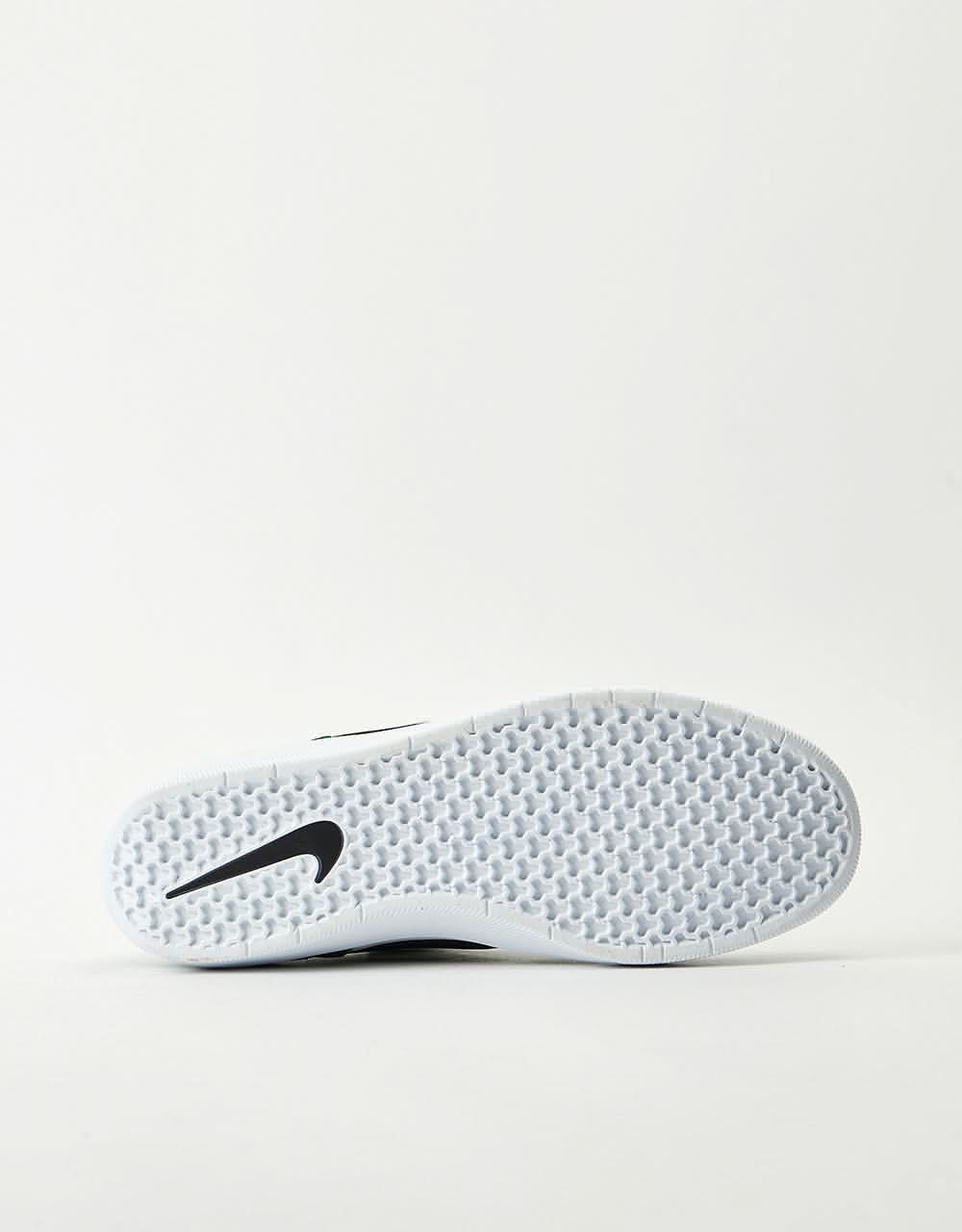 Nike SB Force 58 Skate Shoes - Pine Green/Black-White-White - Image 2