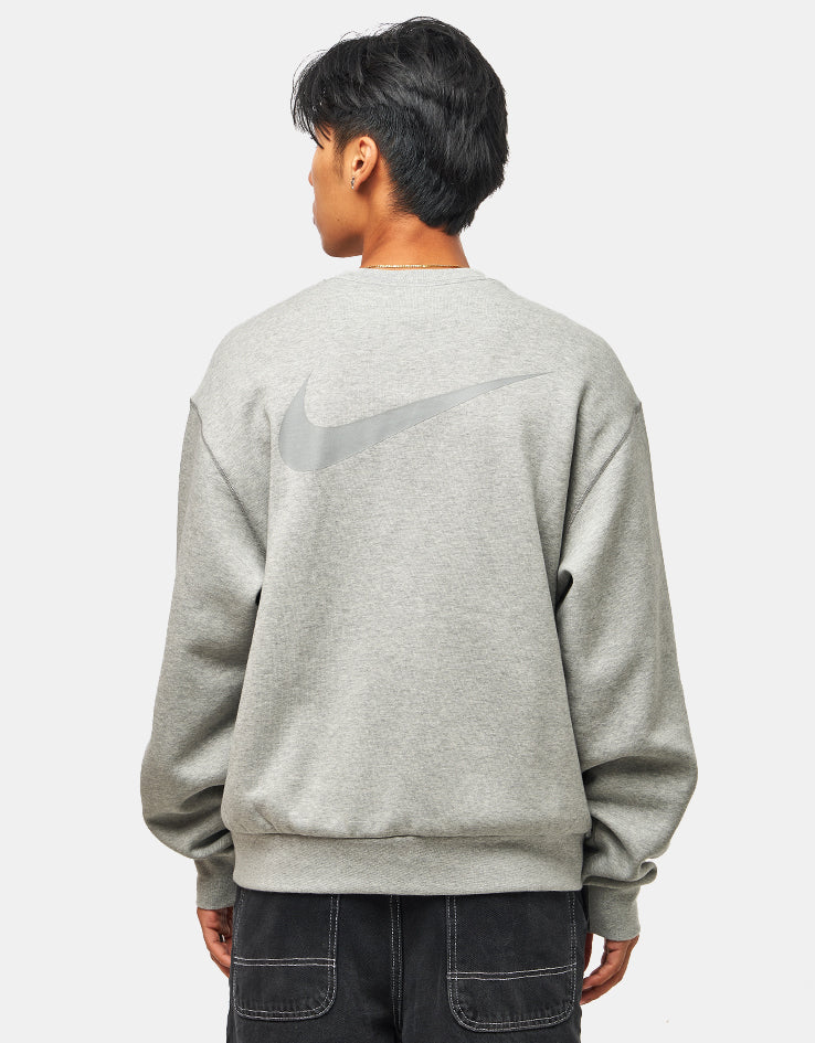 Nike SB Koston Crew - Dark Grey Heather - Image 2