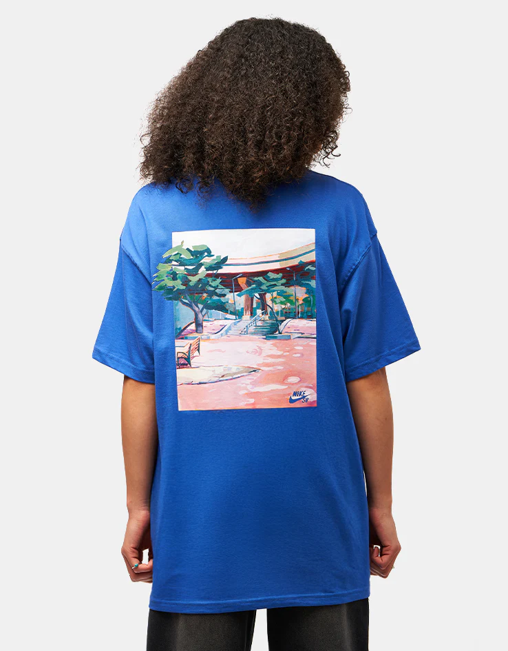 Nike SB M90 OC Brooklyn Banks T-Shirt - Game Royal - Image 5