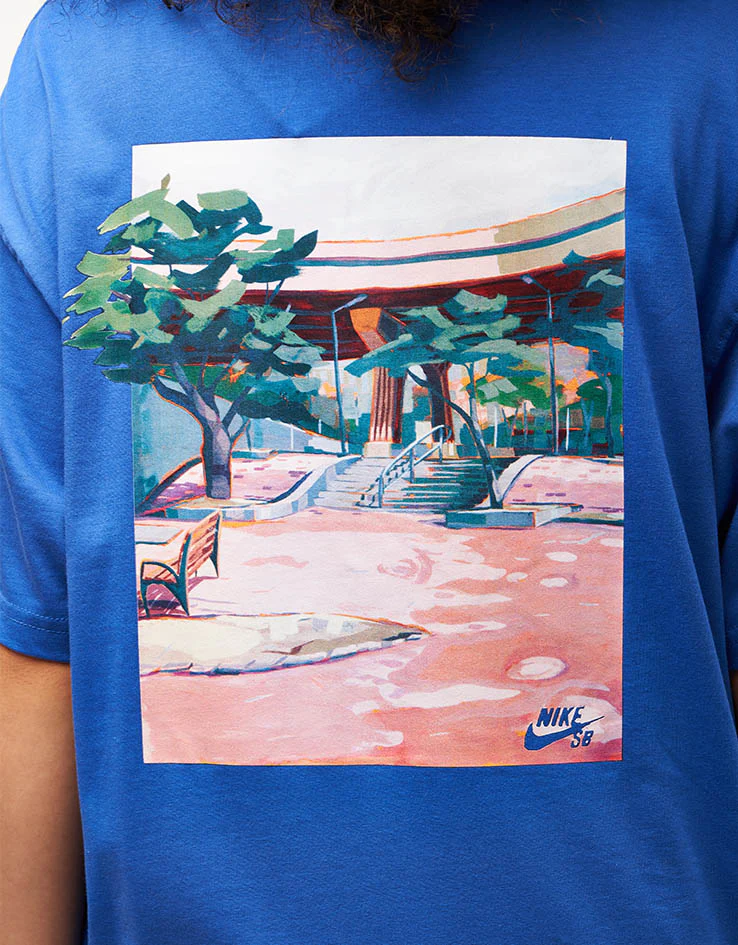 Nike SB M90 OC Brooklyn Banks T-Shirt - Game Royal - Image 8