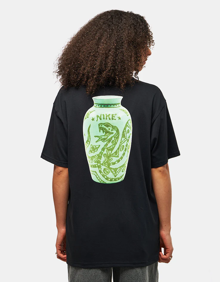 Nike SB M90 Vase T-Shirt - Black - Image 7